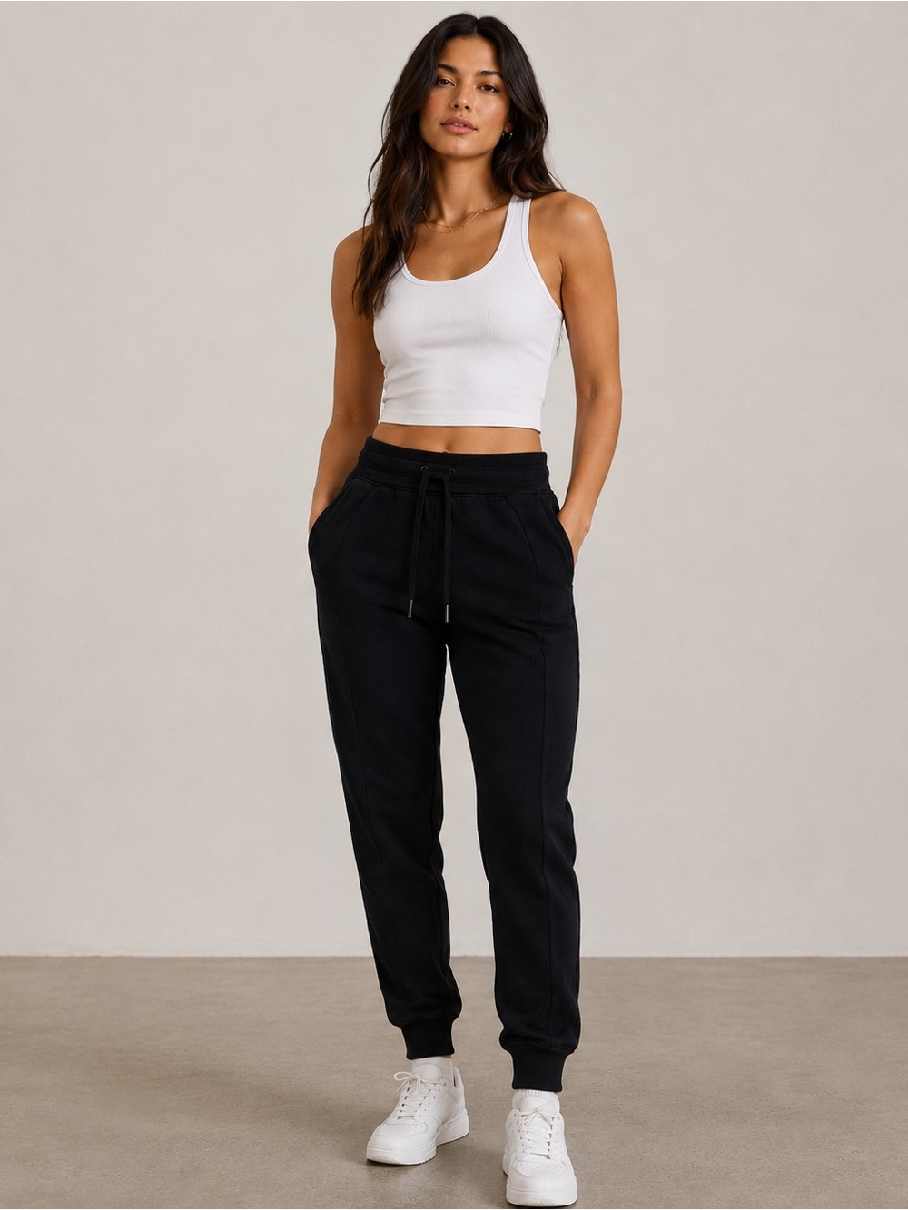 Lululemon Black Jogger Pants Size 4 | Athleisure Lounge Gym Yoga Sweatpants